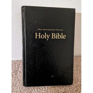 NIV‎ Holy Bible New International Version Black Hardcover Zondervan